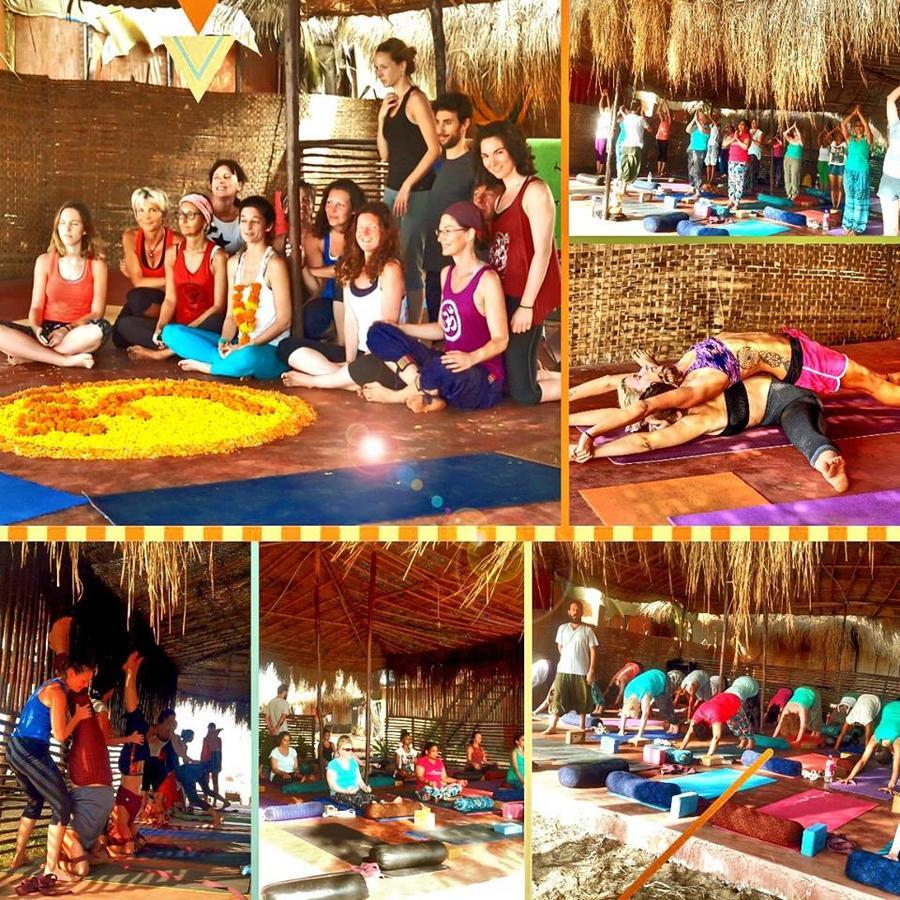 Hotel Drishti Yoga International à Patnem Beach Extérieur photo